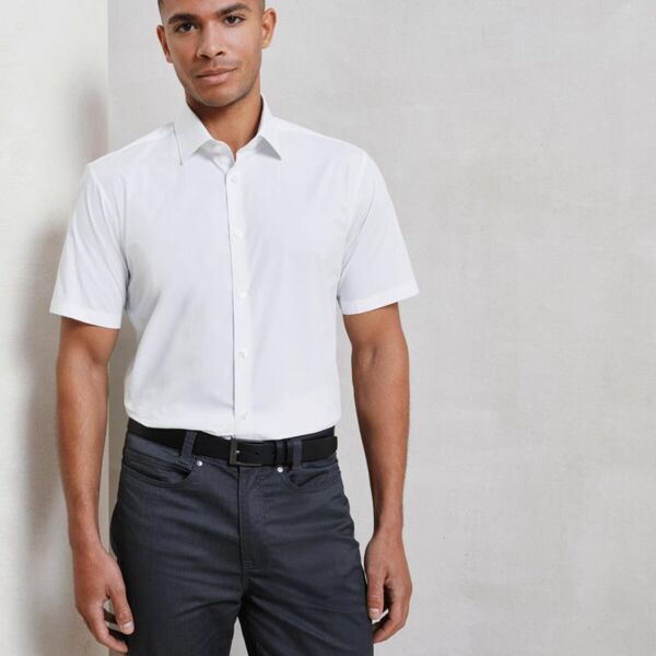 MENS STRETCH POPLON S/S SHIRT Thumbnail