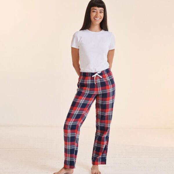 LADIES TARTAN LOUNGE PANTS Thumbnail