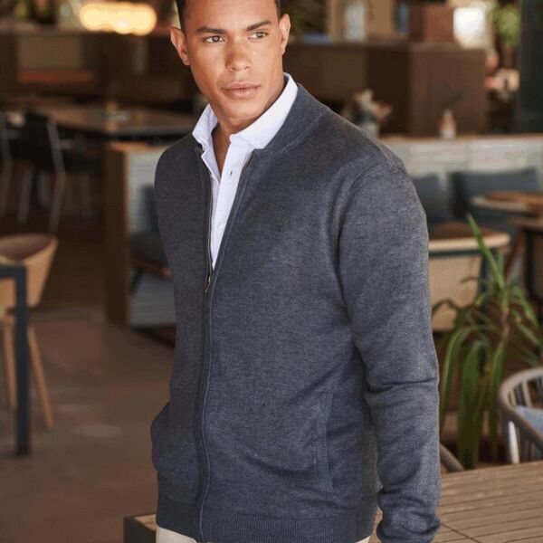 UNISEX ZIP THROUGH CARDIGAN Thumbnail