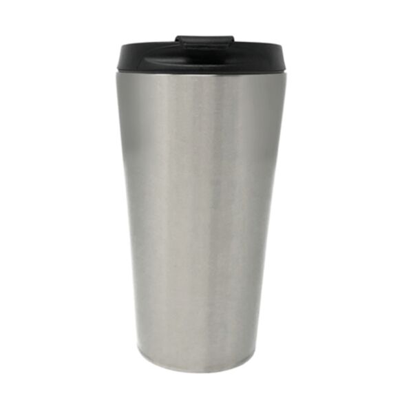 Double Walled Tumbler Stainless Steel 9cm x 17cm 16oz Thumbnail