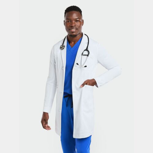 OC Slim Fit Lab Coat Mens Thumbnail