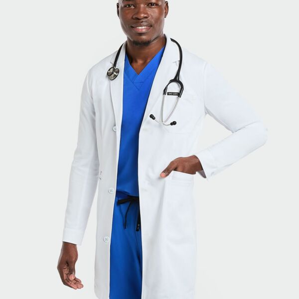 OC Slim Fit Lab Coat Mens Thumbnail